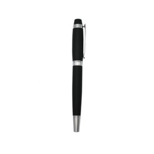 Metal Pen Model 9 Rubber coated Cap Model - personalised office supplies