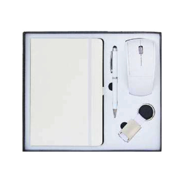 corporate gift set in qatar- notepad, mouse, USB in Qatar