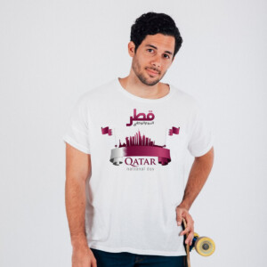 custom t shirts for qatar national day