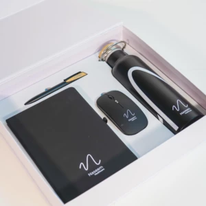 customized Premium corporate gift set - Diary, mouse, bottle, pen in Qatar