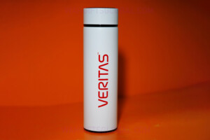 personalized bottle with logo for veritas